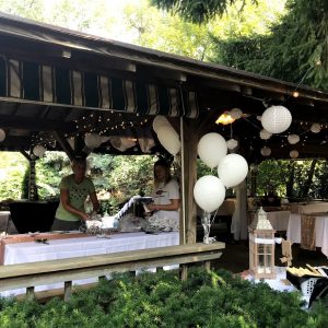 Spring Forest Deli and Catering Willow Springs Illinois Event Venue Rental Location for Wedding Baby Shower Bridal Birthday Reunion Graduation Celebration garden pavilion wedding decorations 01